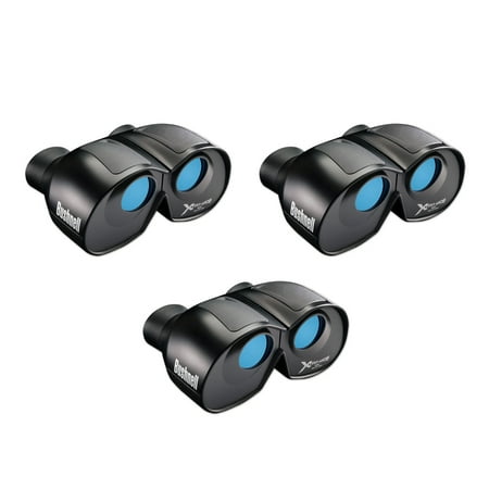 Bushnell Spectator Series 4x Magnification 30mm Wide View Binoculars (3 Pack)
