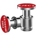 thumbnail image 4 of EJECT Fire Missile Button Car Cigarette Lighter Button Replacement Cover Suitable for Most 12V Cars (2 pcs), 4 of 5