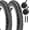 12.5x2.125 Black, variant on 2-Pack Bicycle Tires and Pair Inner Tubes with Tire Levers Replacement Set 12.5/14/16/18/20x2.125 Inch Bike Tire