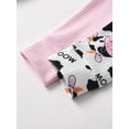 thumbnail image 6 of Newborn Baby Girl Romper Cow Print Design 2 Pcs Outfit Set 0-3 Months, 6 of 7