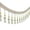 Beige, variant on Beading Fringe Trimming Long Beads Tassel Curtain Trim Ribbon Trim for Cover Decorative 3yards