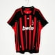 thumbnail image 1 of Ropa de Fútbol AC Milan jersey 06/07 classic retro Champions League Versión final En Casa Manga Larga Manga corta No.22 Kaka AC Milan 2006, 1 of 4