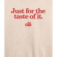 thumbnail image 3 of Diet Coke - Just For The Taste of It - Womens French Terry Long Sleeve Shirt, 3 of 5