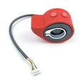thumbnail image 2 of Speed Dial Thumb Throttle for HX-X6 X7 X8 E-bike Conversion Kits 5V Waterproof, 2 of 9
