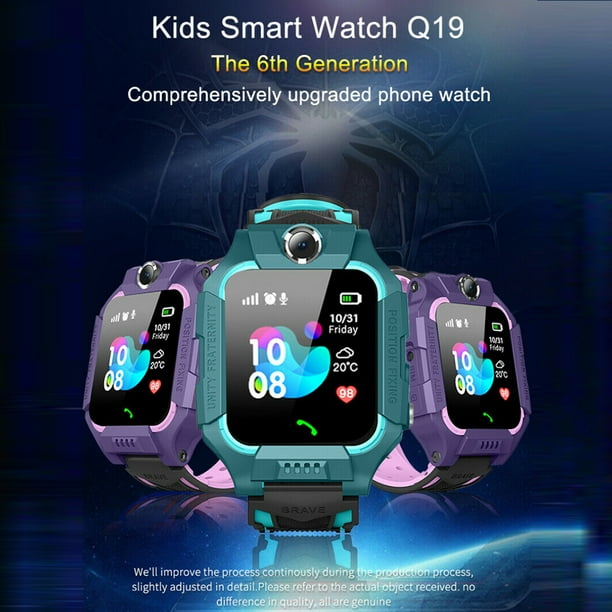 Q19 Smart Watch Children Smartwatch Camera Bracelet LBS Position Lacation Tracker SOS Anti lost Baby Watch Voice Chat Alarm Clock
