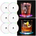 thumbnail image 5 of Kozart 3Pak LED Cocktail Coaster,Acrylic Multi-Color Infinity Tunnel LED Drink Coaster Drink Coaster,Bar Beer Beverage Coasters for Club,Wedding Party Decoration, 5 of 7