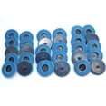 thumbnail image 2 of 30pk 2&amp;amp;amp;amp;amp;amp;amp;amp;amp;amp;amp;amp;amp;amp;quot; Inch Assorted Flap Sanding Disc Wheels Type R Roloc Twist Lock Disk, 2 of 3