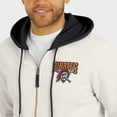 thumbnail image 6 of Men's Darius Rucker Collection by Fanatics  Cream Pittsburgh Pirates Polar Fleece Full-Zip Hoodie, 6 of 6