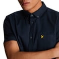 thumbnail image 3 of Lyle & Scott Mens Slub Short-Sleeved Shirt, 3 of 5