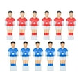 thumbnail image 4 of 11 unidades/juego de futbolín para hombre, de mesa de fútbol, futbolín, futbolín para hombre, piezas de mesa de futbolín, rojo y azul para Sunnimix Hombres de fútbol, 4 of 8