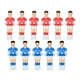 thumbnail image 4 of 11 unidades/juego de futbolín para hombre, de mesa de fútbol, futbolín, futbolín para hombre, piezas de mesa de futbolín, rojo y azul para Sunnimix Hombres de fútbol, 4 of 8
