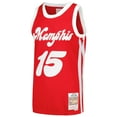 thumbnail image 2 of Men's Mitchell & Ness Vince Carter Red Memphis Grizzlies  2015/16 Hardwood Classics Swingman Jersey, 2 of 3