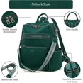 thumbnail image 2 of Leather Backpack Purse for Women Designer Ladies  Bag Fashion Faux Work Travel Handbags, 2 of 6
