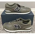 thumbnail image 1 of New Balance 515 Suede Athletic Shoes Casual Olive Green Sneakers Men’s Sz 8.5 D, 1 of 5