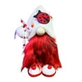 thumbnail image 1 of Mariquitas y gnomos, adornos navideños, muñecos sin cara, decoraciones, buenos regalos, 1 of 8