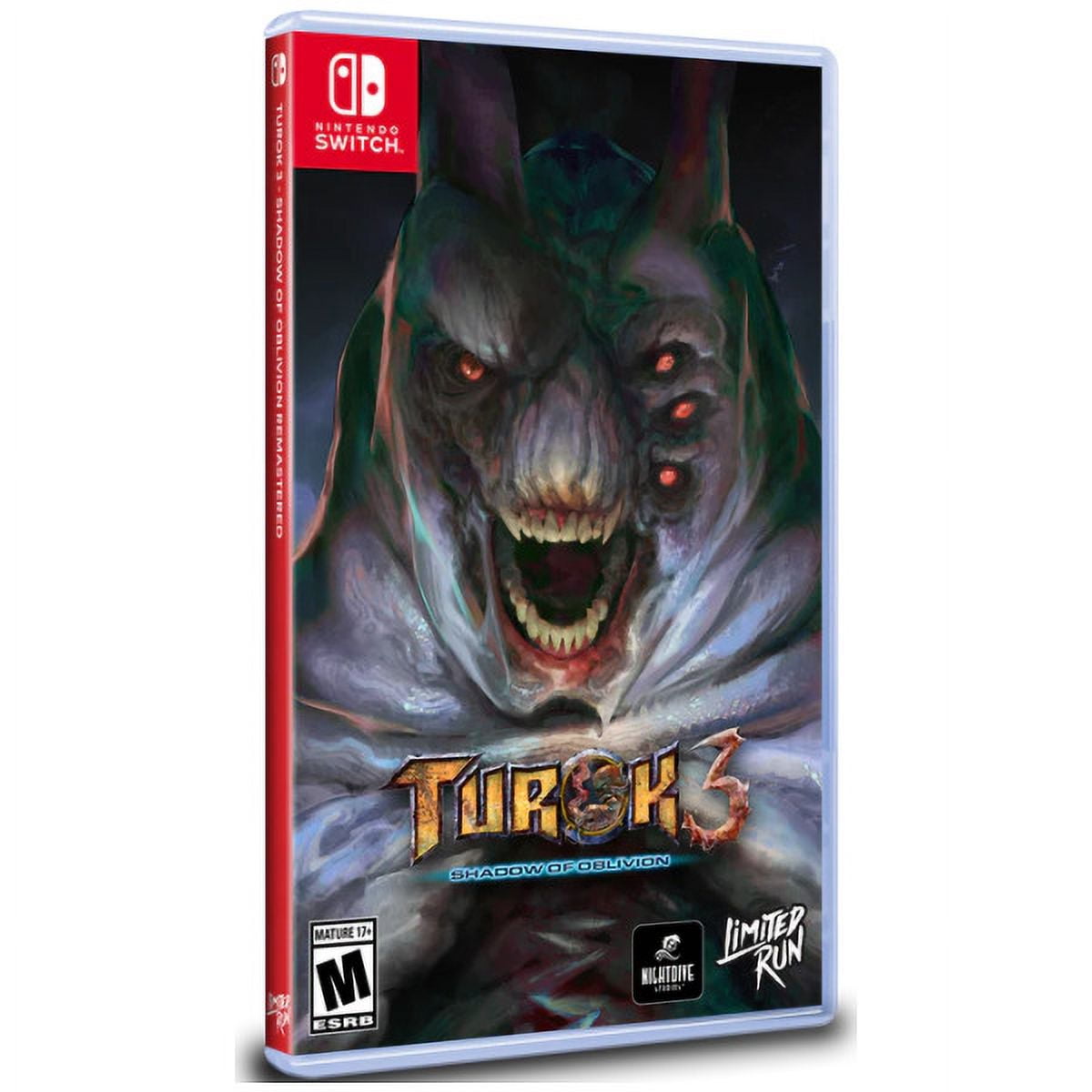 テュロック3 Turok 3 Shadow of Oblivion switch Turok 3 Shadow Of Oblivion Remastered (Limited Run Games