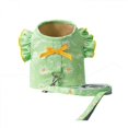 thumbnail image 1 of Cat and Small Dog Harness Dress with Leash for Girls Adjustable No Pull Escape Proof Soft Walking Jacket Waterproof Puppies,M, 1 of 5