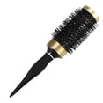 thumbnail image 3 of Cepillo redondo para el cabello Cerámica nano térmica, para secar el cabello, estilizar y rizar el cabello, para hombres y mujeres, negro, 45 mm, 3 of 8
