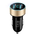 thumbnail image 1 of Cusimax Car Charger 5V 3.1A Quick Charge Dual USB Port LED Display Cigarette Lighter Phone Adapter, 1 of 8