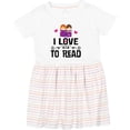 thumbnail image 3 of Inktastic I Love to Read Girls Toddler Dress, 3 of 5