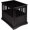 New Black 27.5"L x 20.0"W x 24.0"H, variant on Wood Slats Pet Crate, 19.5"W x 22.5"D x 22.5"H, Espresso (New)