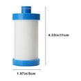 thumbnail image 3 of Washing Machine Filter,Double Water Filter,Shower Filter System,High Density Activated Carbon Cartridge,Removal of Chlorine and Fluoride,Heavy Metals, 3 of 6