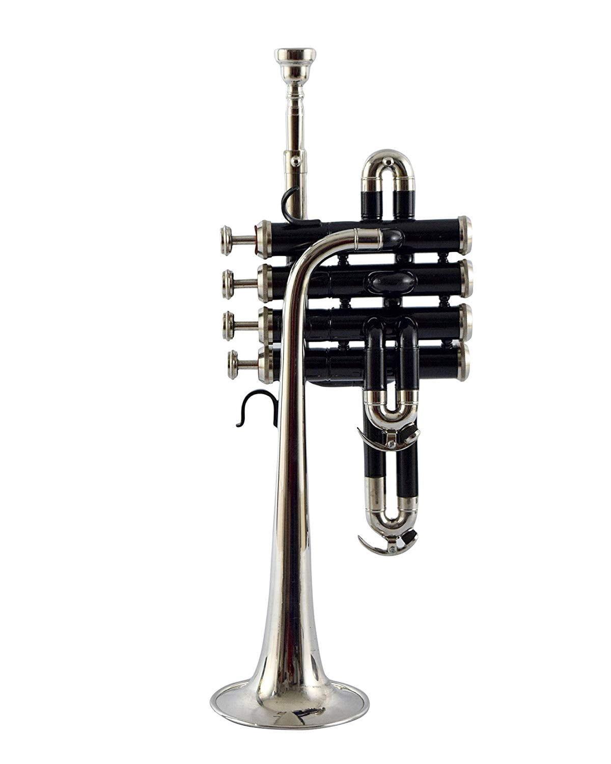PICCOLO TRUMPET Bb PITCH BLACK COLOR WITH HARD CASE AND MP BRS SALE PERCENTAGE ON