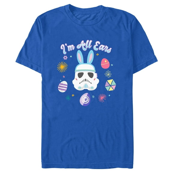 Men's Star Wars I'm All Ears Graphic Tee Royal Blue X Large