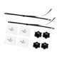 thumbnail image 5 of Correas de anclaje para pared de TV, kit de anclajes para muebles, cómoda, estantería y pantalla plana. 2 unidades, 5 of 9