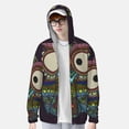 thumbnail image 2 of Kdxio Boho Owl Print Women Men Sun Protection UPF 50+ Jackets Zip Up Long Sleeve Hoodie Hiking Lightweight with Pockets, 2 of 7