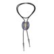 thumbnail image 1 of Elegante Bolo Tie de vaquero occidental con colgante Camisa de cuerda de cuero s Joyas para vestidos Accesorio de ropa de baile , Salvador Corbata de hombre, 1 of 10
