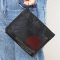thumbnail image 4 of Mesh Toiletry Pouch Large Capacity Mesh Cosmetic Travel Bag Makeup Organizer Bag, 4 of 10