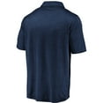 thumbnail image 3 of Men's Navy Atlanta Braves Iconic Striated Primary Logo Lightweight Polo, 3 of 3