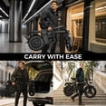 thumbnail image 6 of Folding Electric Bike for Adults, 14'' Mini Ebike, 48V 6Ah Removable Battery, Two Seats City Commuter Electric Bicycle, UL2849, 6 of 7