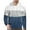 White, variant on Xzbqbs Hoodies for Men Casual Long Sleeve Drawstring Hoodie Pullover Fashion Lightweight Slim Fit Patwork Sweatshirts with Pockets