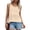 54#Beige, variant on Knit Crochet Vest Tops for Women 2026 Boho Sleeveless Summer Spring Cute Crop Ruffle Hem Beach Vacation Tank Beige M