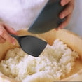 thumbnail image 4 of Utensilio de cocina de silicona resistente a altas temperaturas para el hogar - Cuchara de arroz de silicona, 4 of 5