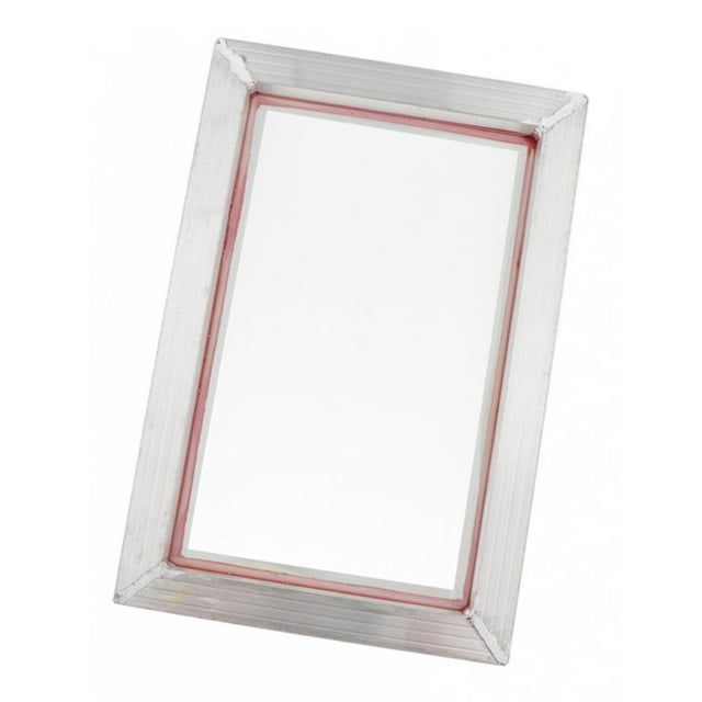 ZLight Multifunctional Silk Screen Printing Frame With High Strength Small Business Print Needs Smooth And Not Easy To Deform Silver 20x25x1.8cm
