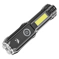 thumbnail image 1 of Dsscvnef Flashlight Rechargeable Spotlight Long Range 1500m High Flashlight with 100000 Telescopic Flashlight with USB Cable and 5 Modes, 1 of 9