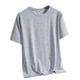 thumbnail image 2 of Tops para hombre, blusas y camisas de cuello redondo y manga corta para hombre, camiseta deportiva informal de manga corta con cuello redondo transpirable de seda de hielo para hombre, blusa para homb, 2 of 8