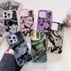 thumbnail image 2 of Funda de teléfono de Anime One Pieces Luffy Zoro para iPhone 16 15 14 13 12 11 Pro Max X XR XSMAX 8 7 Plus, parte trasera mate a prueba de golpes, 2 of 5
