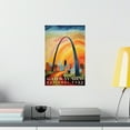 thumbnail image 4 of ELNEIT - Gateway Arch National Park Poster, Unframed Matte Paper, S09, 4 of 4
