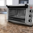 BLACK+DECKER 6Slice Convection Countertop Toaster Oven, Stainless