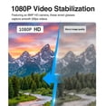 thumbnail image 4 of AI Smart Glasses With Camera and Audio,1080P Video Recording Sunglasses,Real Time Translation,Voice Assistant，8MP HD Camera Glasses for Men Women, 4 of 9