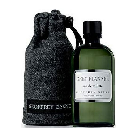 Eau de Cologne pour Hommes par Geoffrey Beene, Flanelle Grise, Vaporisateur EDT Eau de Toilette, 4 Fl Oz