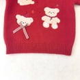 thumbnail image 5 of Zorckvet Baby Girl Clothes Knitted Sweater Crewneck Long Sleeve Tops Comfy Pullover Winter Clothes, 5 of 7