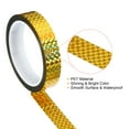 thumbnail image 3 of 20mm x 50m Prism Tape, Holographic Reflective Self Adhesive for DIY Art Craft Wrapping Decoration, Gold, 3 of 5
