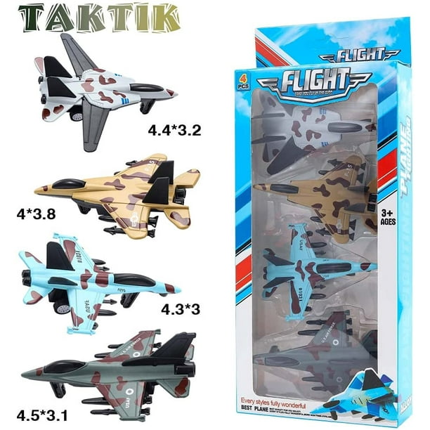 Diecast Fighter Jets Pullback Airplane Toys Military Plane Fighter