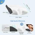 thumbnail image 5 of Derila® | Cervical Memory Foam Bed Pillow Standard | Neck, Shoulder Pain Relief | Improves Sleeping, 5 of 9
