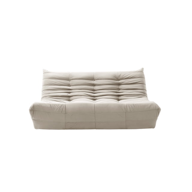 Sofá 3 cuerpos réplica Togo - Beige WEIK Togo